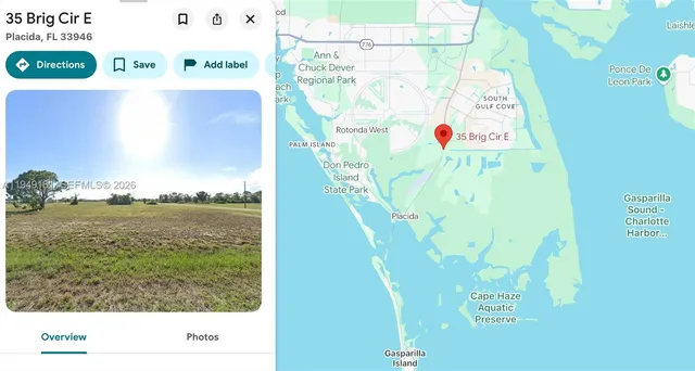 $34,995 | 35 Brig Circle East, Placida, FL 33946