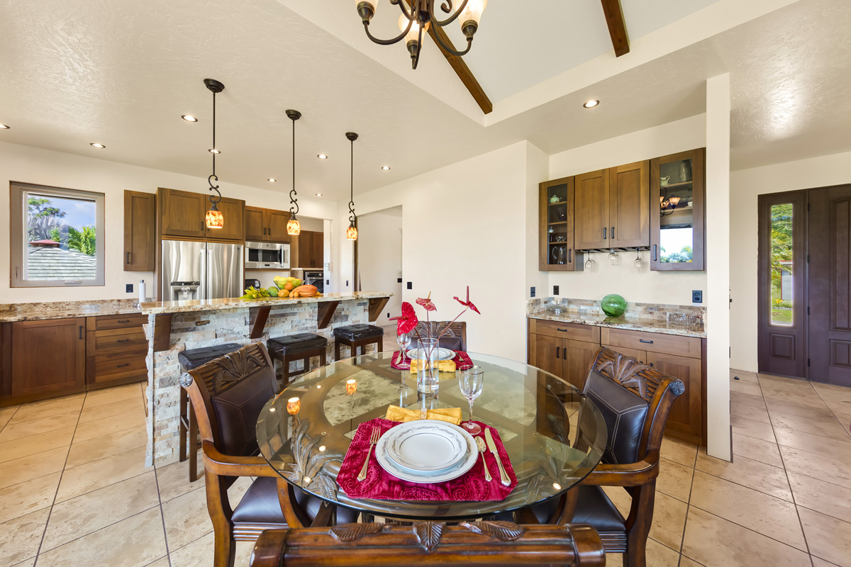 13-308 Kamaili Road Pahoa, HI 96778 - Photo 15 of 29 a dining room with furniture and window