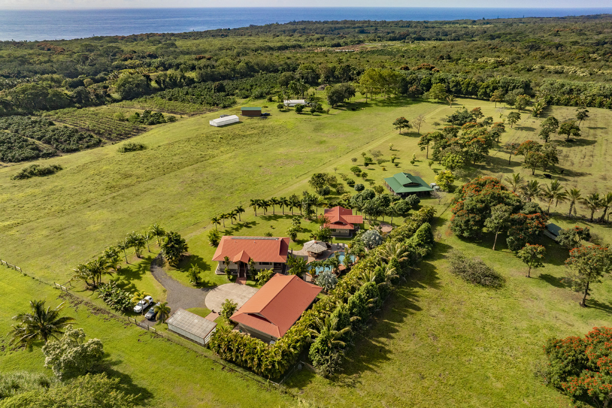 13-308 Kamaili Road Pahoa, HI 96778 - Photo 7 of 29 an aerial view of residential houses with outdoor space