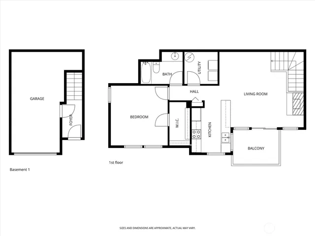 a picture of a bench in a white room