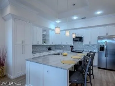 a room with storage and utility