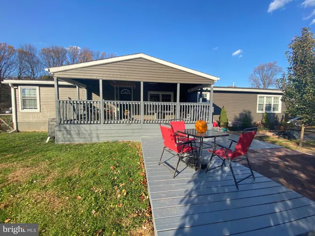 a view of a house with a patio