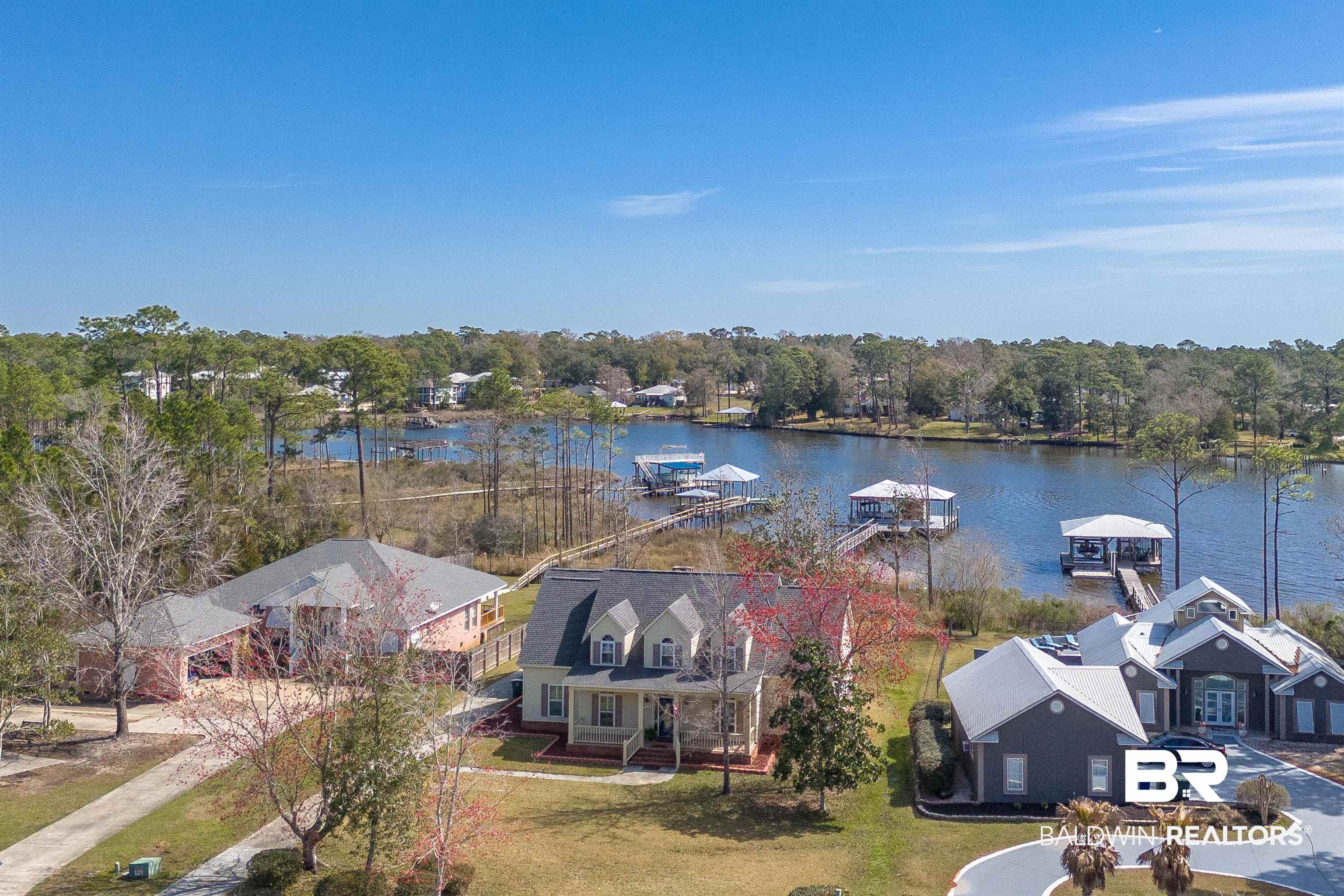 8915 Bay Point Drive Elberta, AL 36530 - Photo 5 of 74 Birds eye view of property featuring a water view