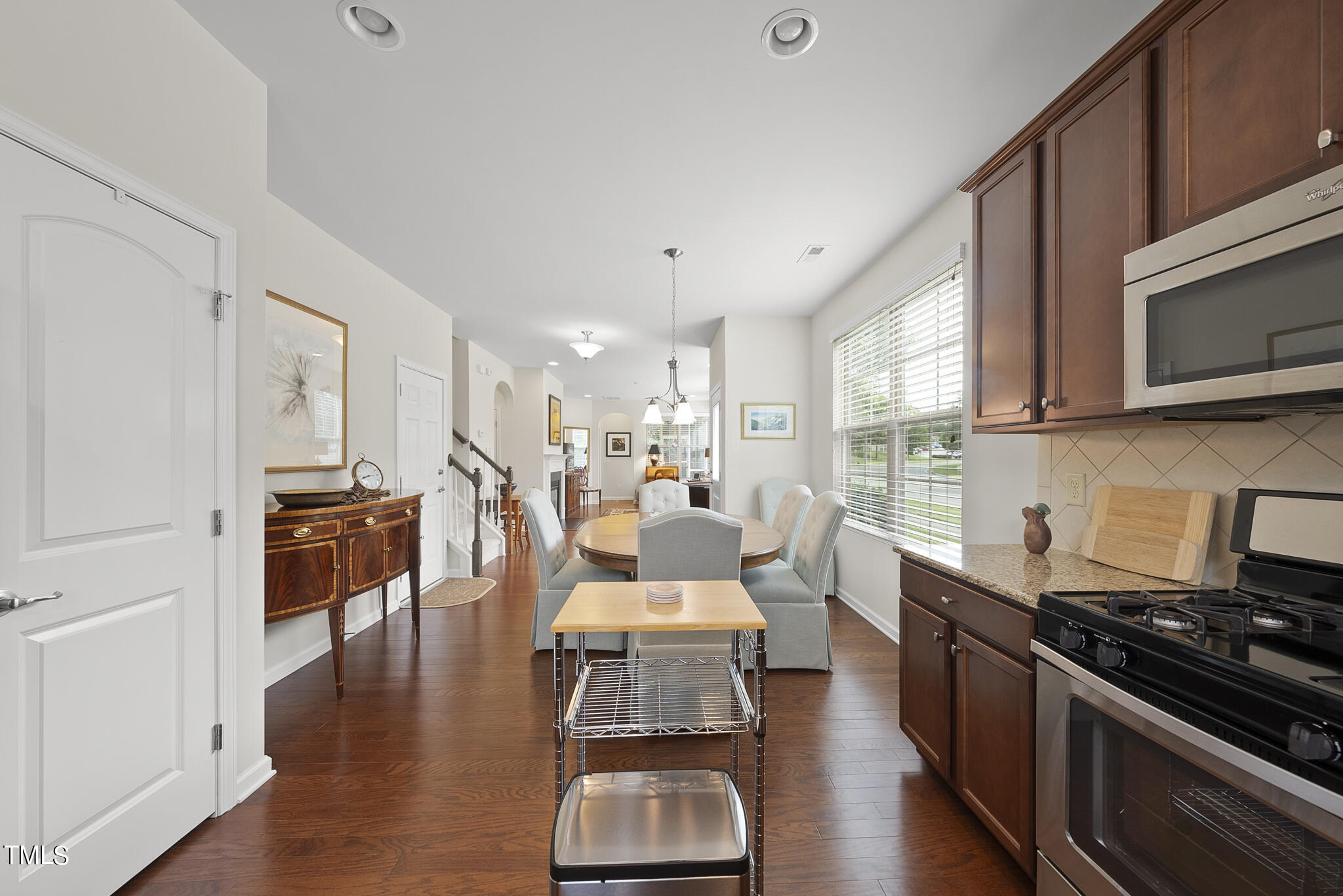 2 Intuition Circle Durham, NC 27705 - Photo 12 of 33 a large kitchen with stainless steel appliances