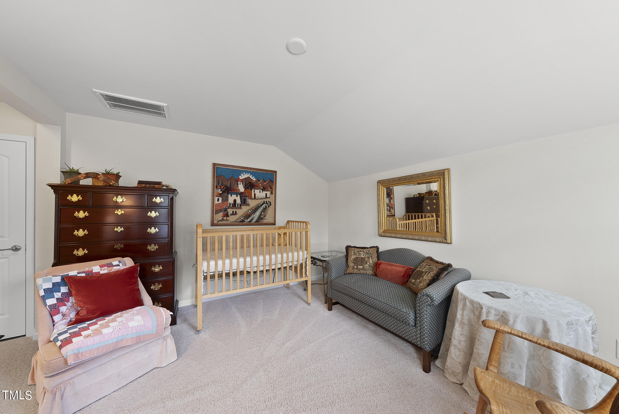 2 Intuition Circle Durham, NC 27705 - Photo 26 of 33 a bedroom with furniture and wooden floor