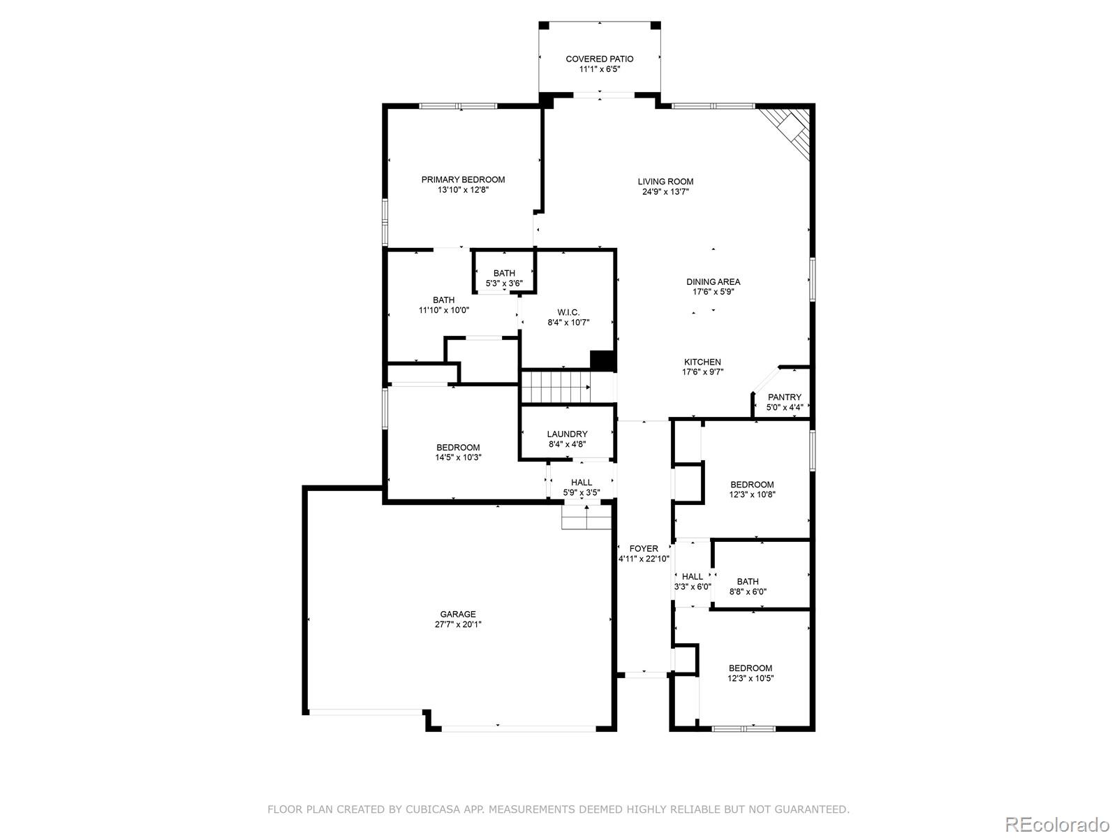 8891 Foxfire Street Firestone, CO 80504 - Photo 36 of 37 a picture of a bathroom with a shower and a mirror