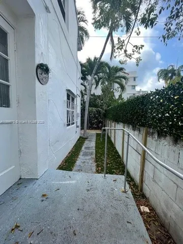 a view of outdoor space and deck