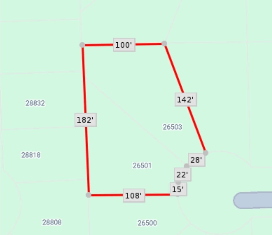 2 lots have been consolidated into 1, previously were subdivided.