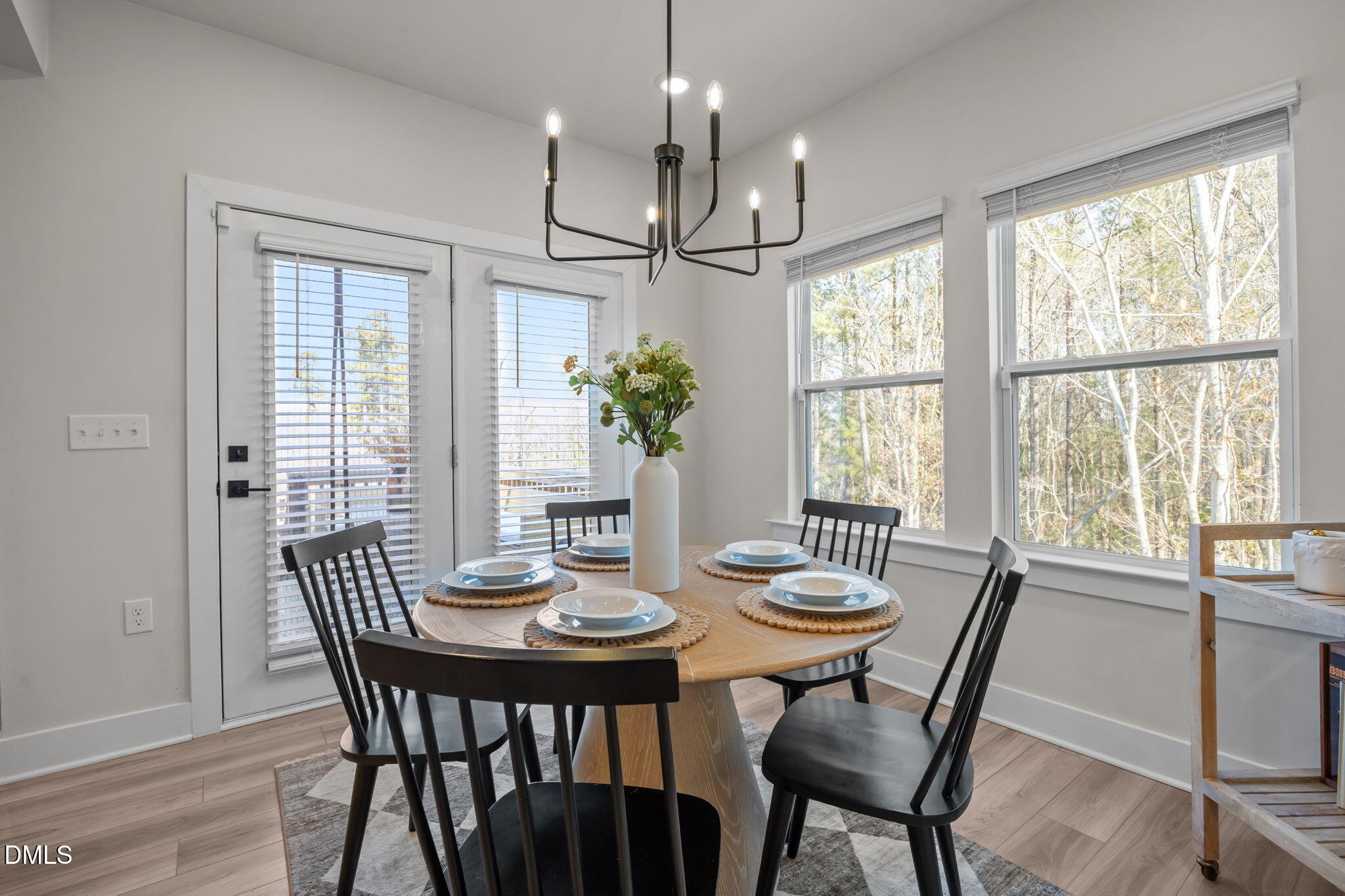 403 Sustainable Way Raleigh, NC 27610 - Photo 4 of 39 Dining Room with Wooded View