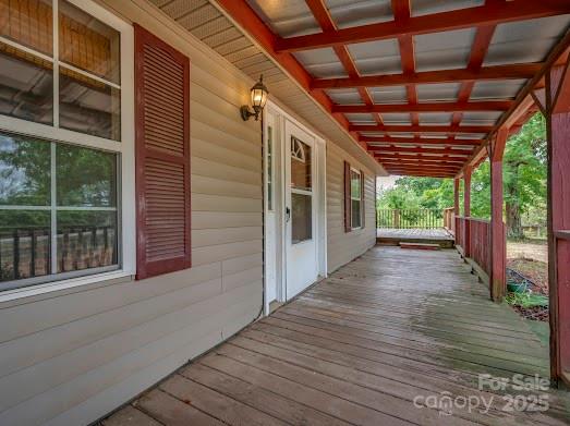 751 Ted Smith Road Rutherfordton, NC 28139 - Photo 15 of 36 a view of porch with wooden floor