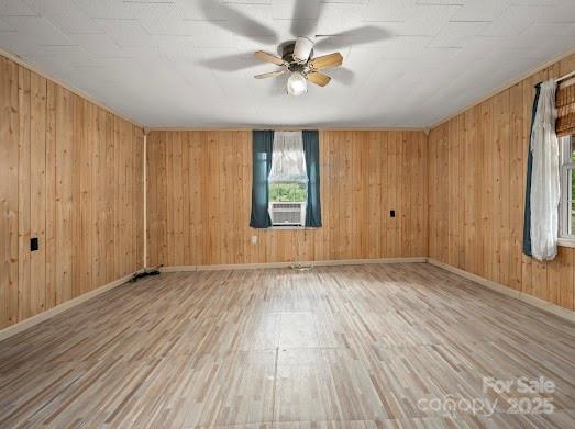 751 Ted Smith Road Rutherfordton, NC 28139 - Photo 16 of 36 wooden floor in an empty room with a window