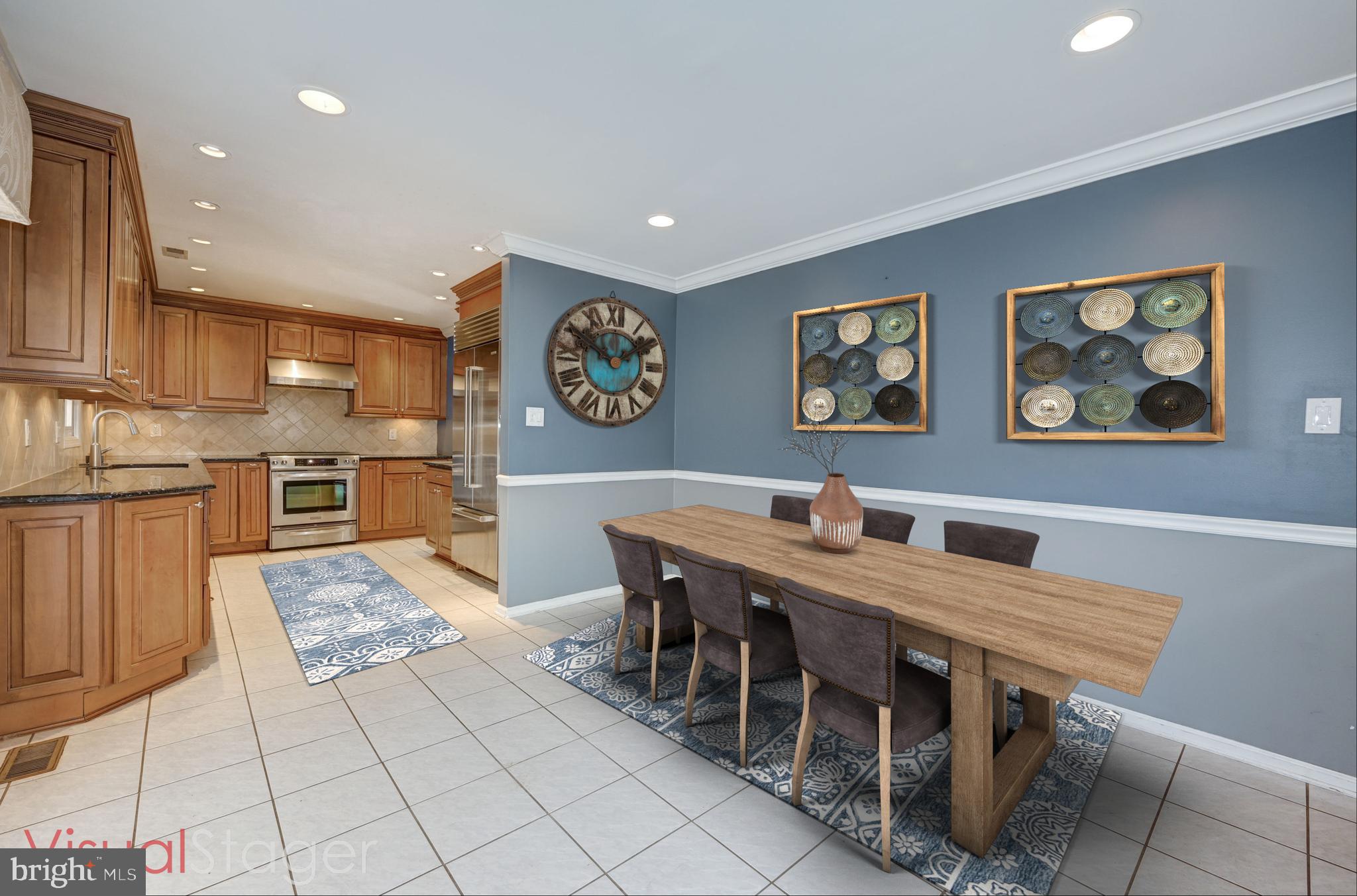 2 Callison Lane Voorhees, NJ 08043 - Photo 16 of 51 Virtually Staged eating area in Kitchen