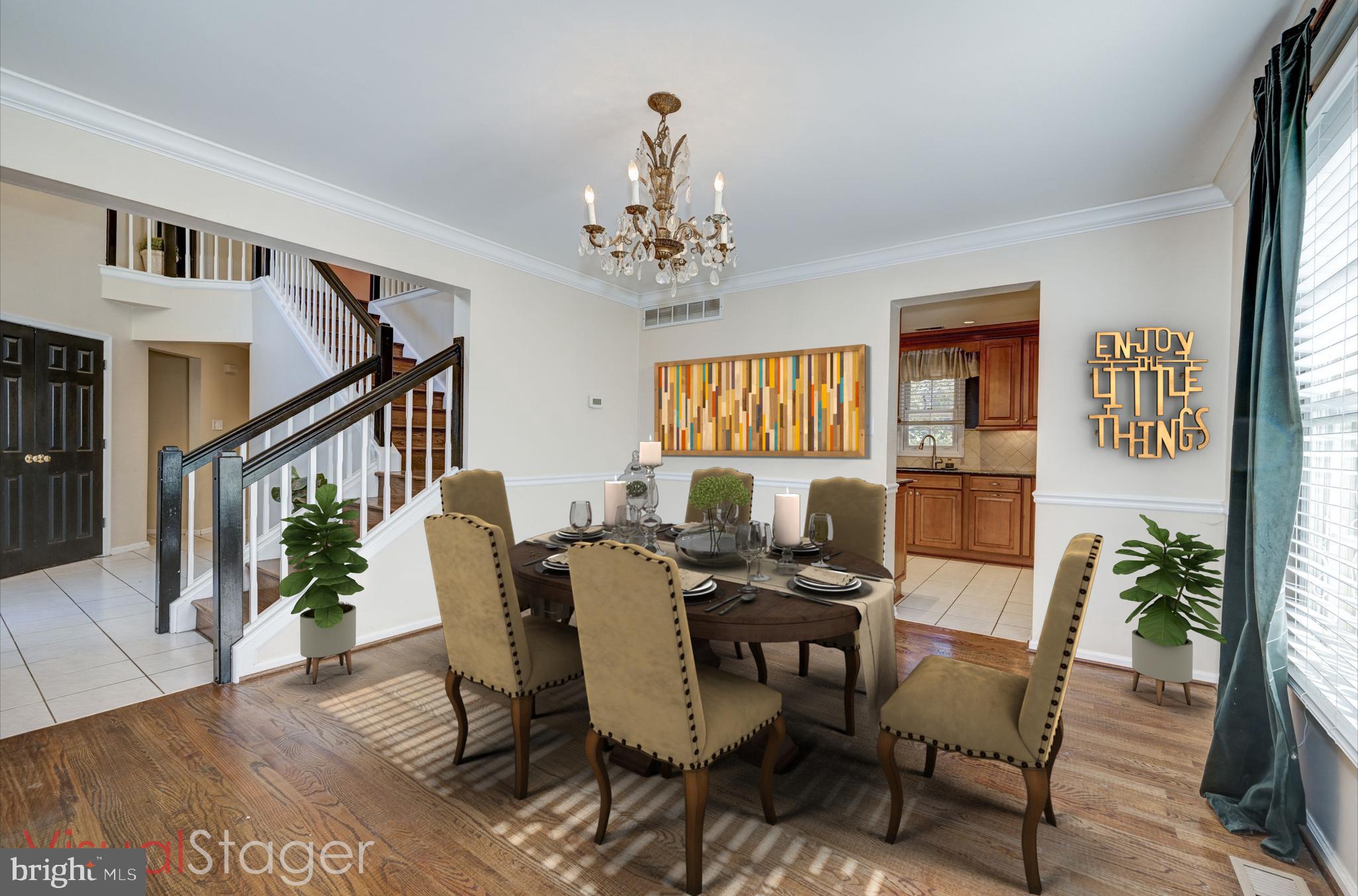 2 Callison Lane Voorhees, NJ 08043 - Photo 8 of 51 Virtually Staged Dining room
