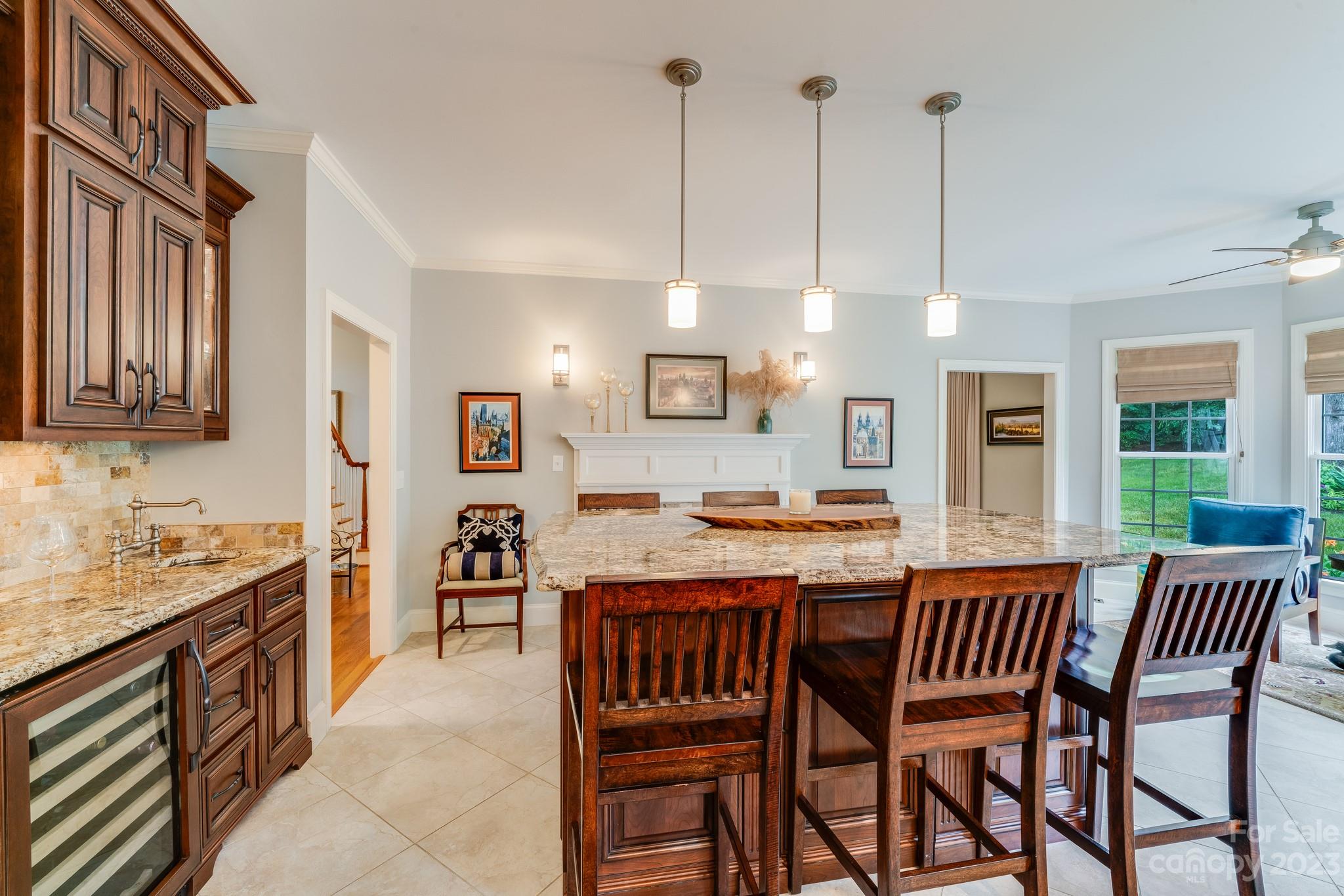 123 Lake Pointe Drive Fort Mill, SC 29708 - Photo 22 of 46 a view of a kitchen from a dining room