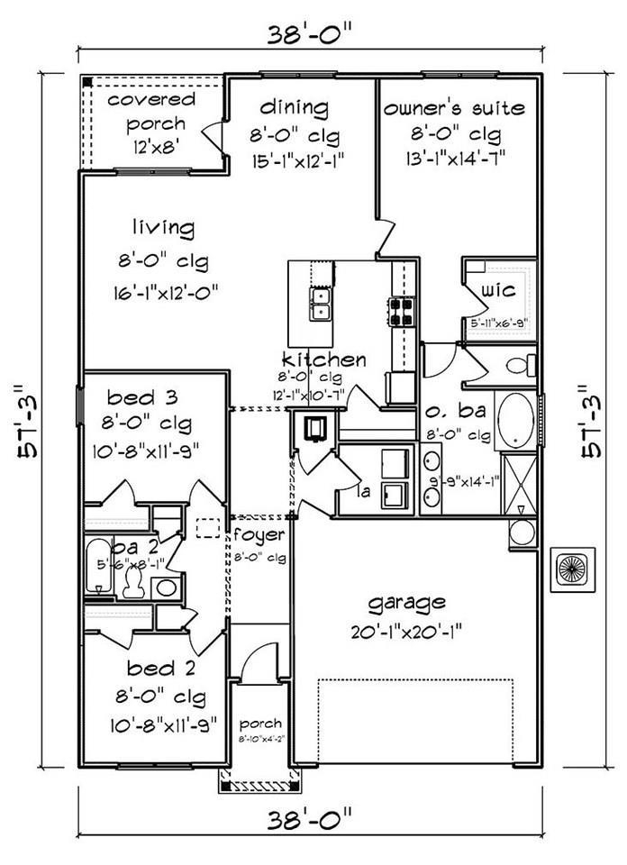 10232 Brodick Loop Spanish Fort, AL 36527 - Photo 29 of 29 Property floor plan