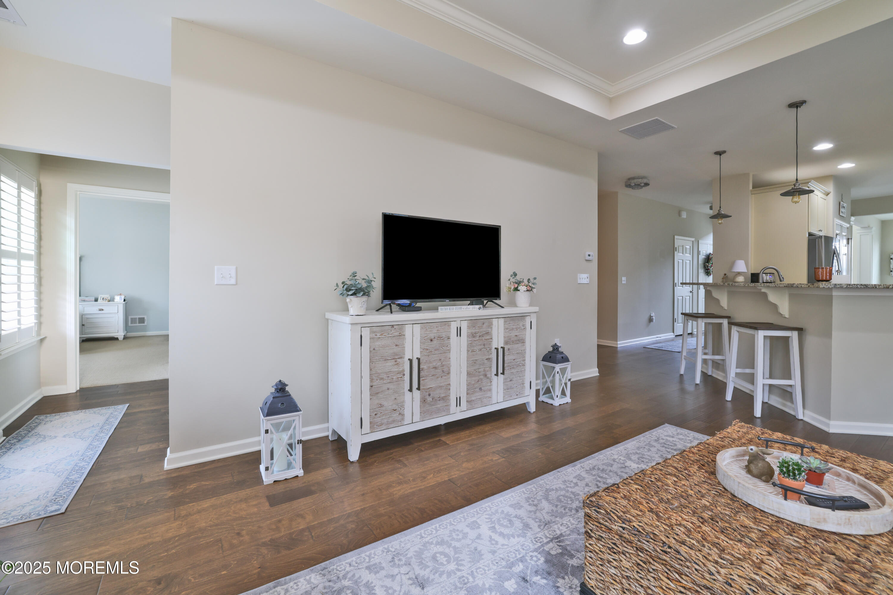31 Garden Path Barnegat, NJ 08005 - Photo 20 of 43 a living room with furniture and a flat screen tv