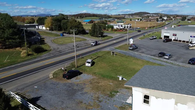 a view of a swimming pool with a terrace