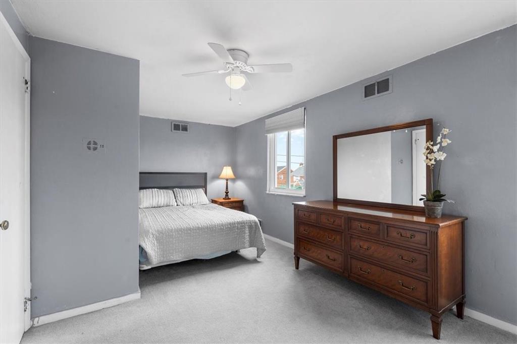 528 Loretto Road Pittsburgh, PA 15217 - Photo 26 of 39 There is an abundance of space in this 2nd bedroom with a nook for a bed and ample other area.
