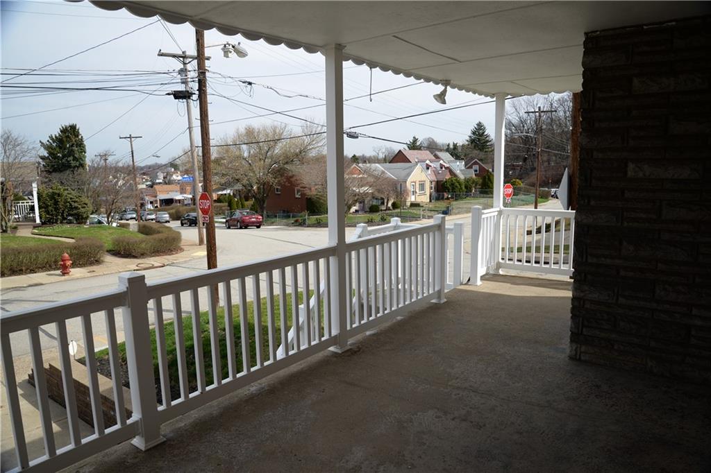 528 Loretto Road Pittsburgh, PA 15217 - Photo 34 of 39 Wonderful full length covered front porch is the perfect place to people watch and read a great book!