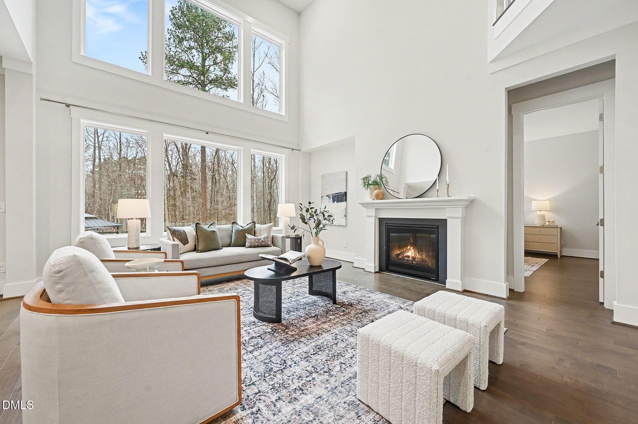 1017 Fortune Lane Mebane, NC 27302 - Photo 7 of 84 a living room with furniture a window and a fireplace