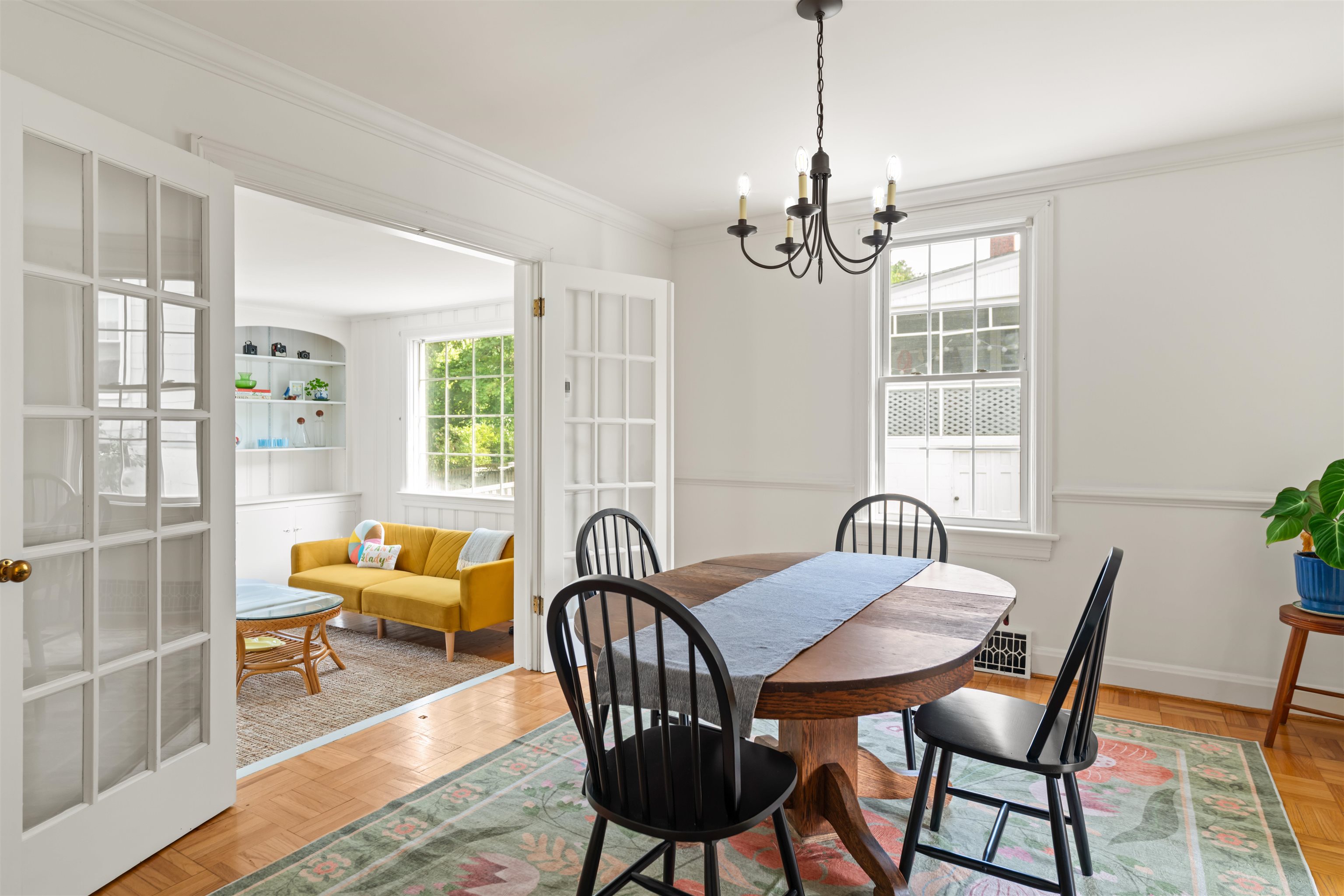 7 Taylor Street Staunton, VA 24401 - Photo 12 of 47 a view of a dining room with furniture window and outside view
