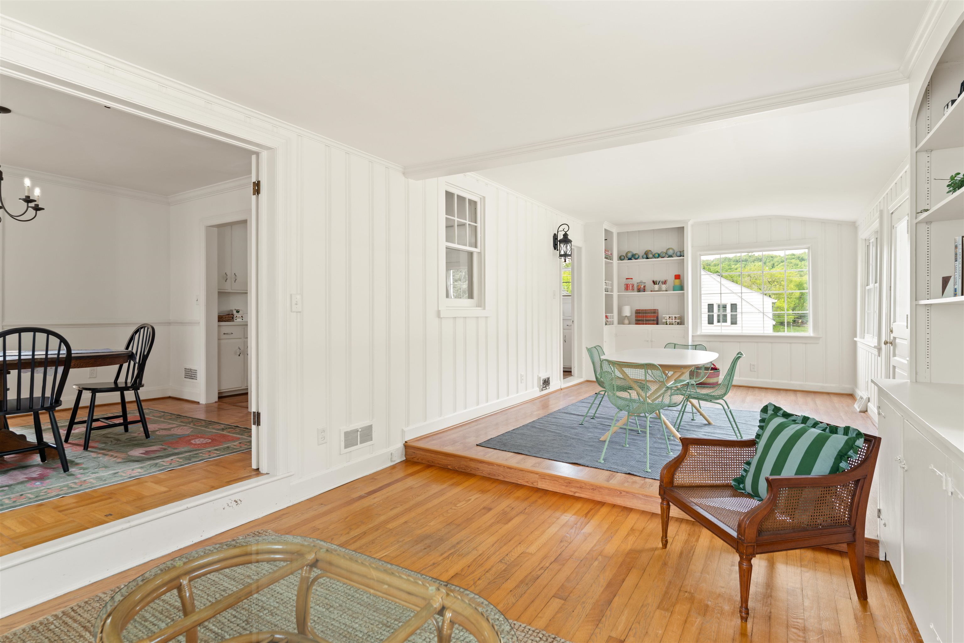 7 Taylor Street Staunton, VA 24401 - Photo 15 of 47 a living room with furniture and a wooden floor