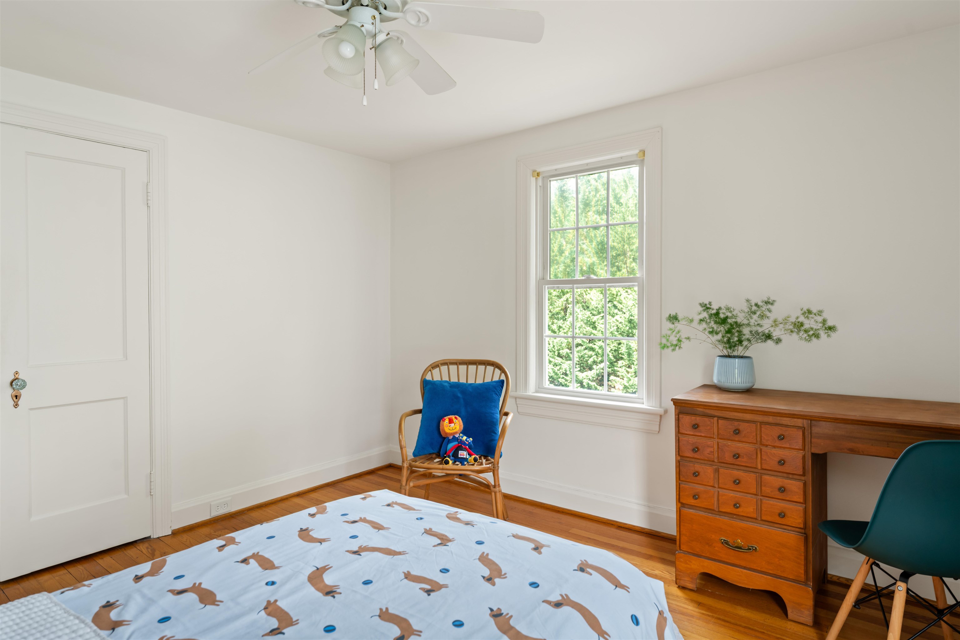 7 Taylor Street Staunton, VA 24401 - Photo 31 of 47 a bedroom with furniture and a window