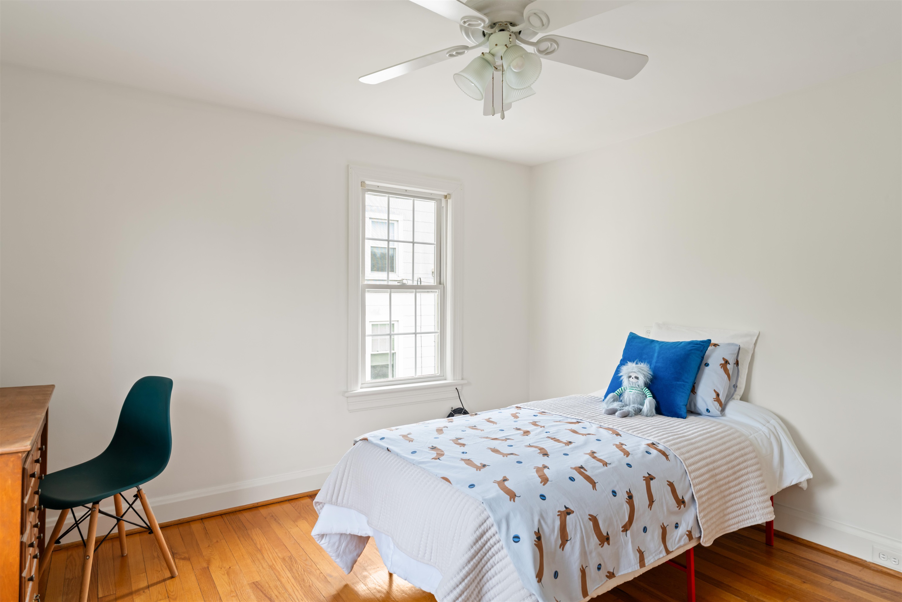 7 Taylor Street Staunton, VA 24401 - Photo 32 of 47 a bedroom with a bed and a window