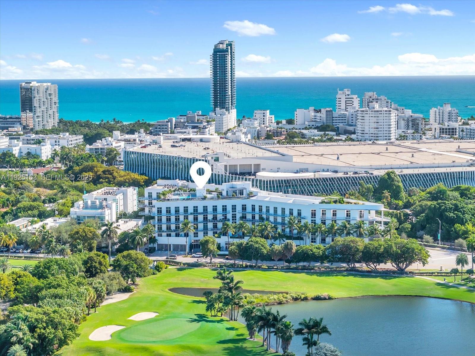 2001 Meridian Avenue, Unit 510 Miami Beach, FL 33139 - Photo 12 of 16 a view of a city with tall buildings