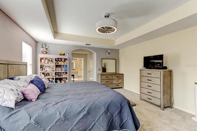 a view of a backyard with tree s