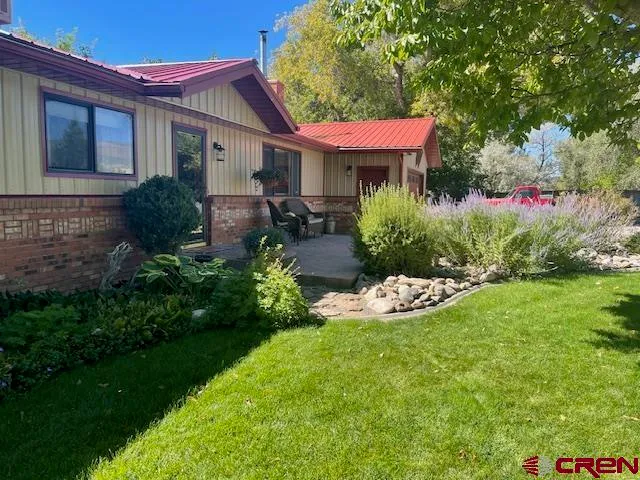 a view of lake and mountain