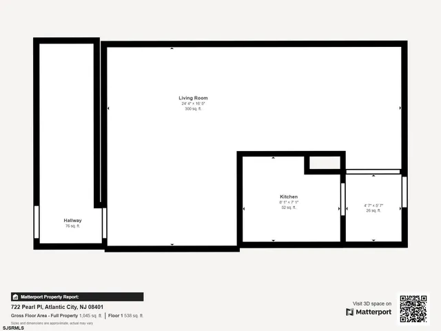 $175,000 | 722 Pearl Place, Atlantic City, NJ 08401