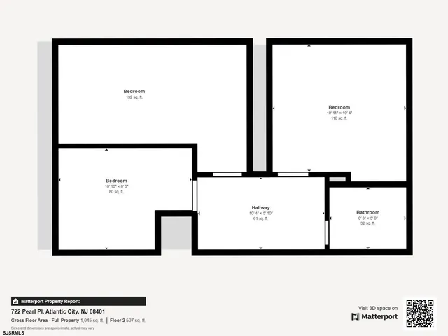 $175,000 | 722 Pearl Place, Atlantic City, NJ 08401