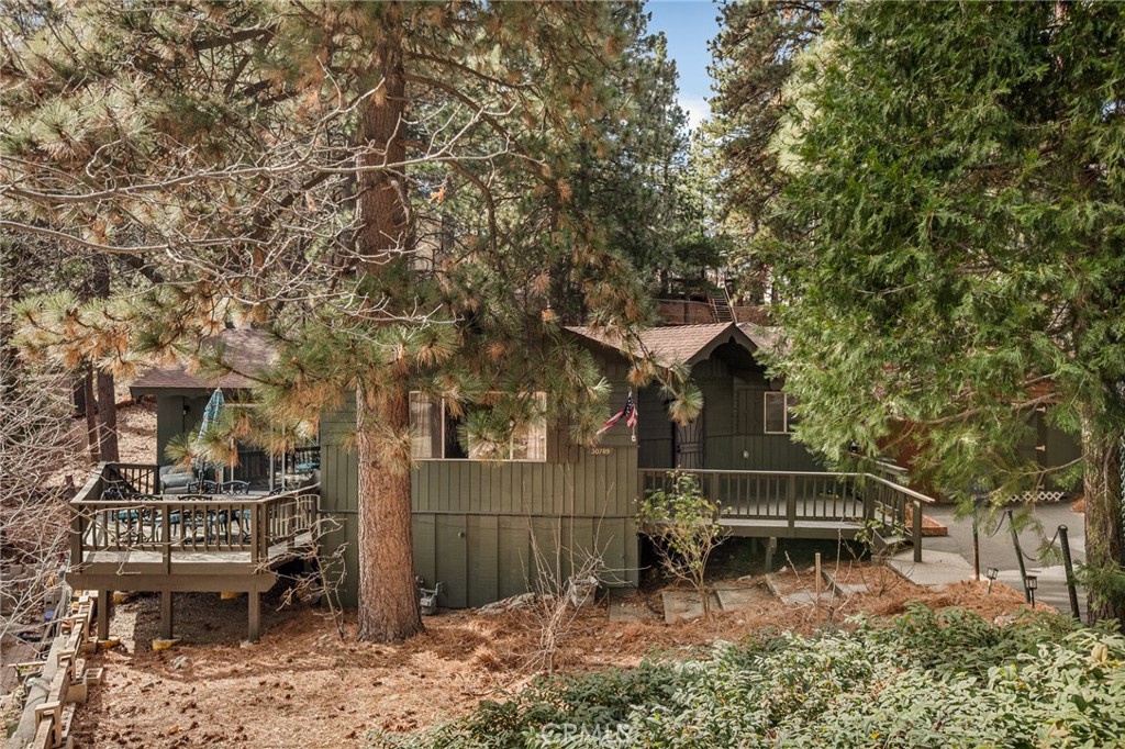 30789 All View Drive Running Springs, CA 92382 - Photo 24 of 25 a view of outdoor space and deck