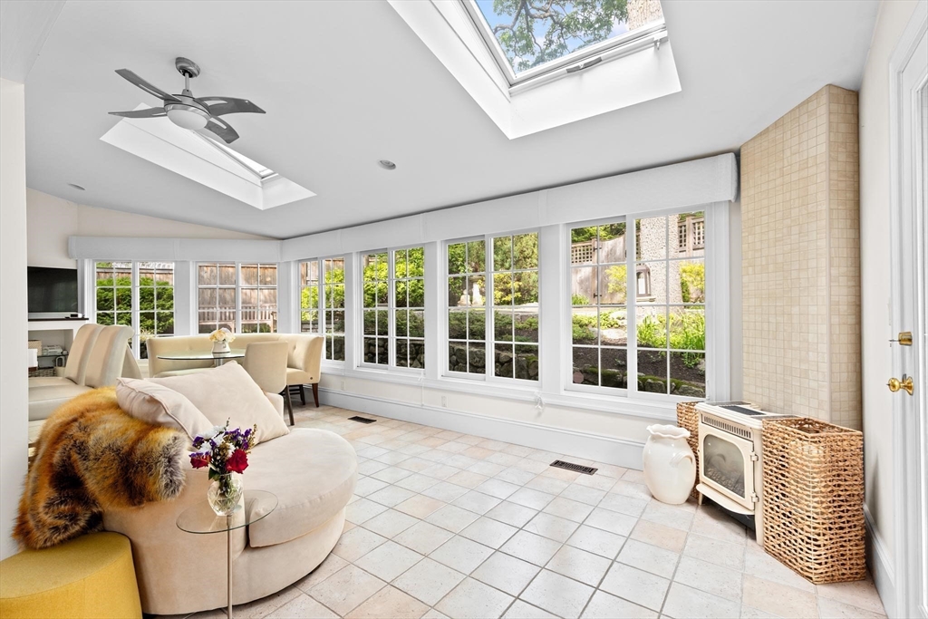 26 Saxon Road Newton, MA 02461 - Photo 10 of 25 a living room with furniture and large windows