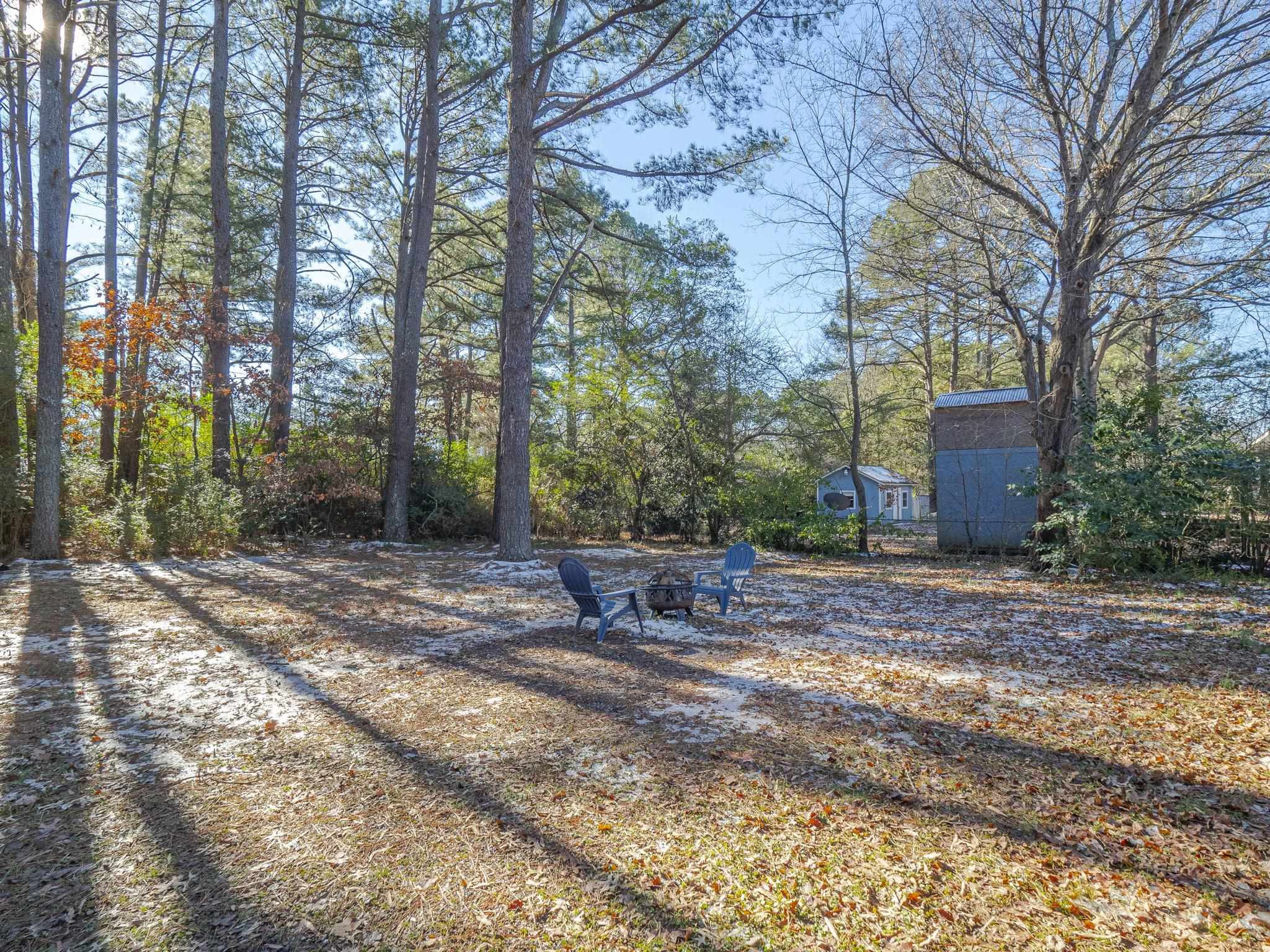 1440 Sedwick Road Durham, NC 27713 - Photo 18 of 23 Backyard w/Mature Trees