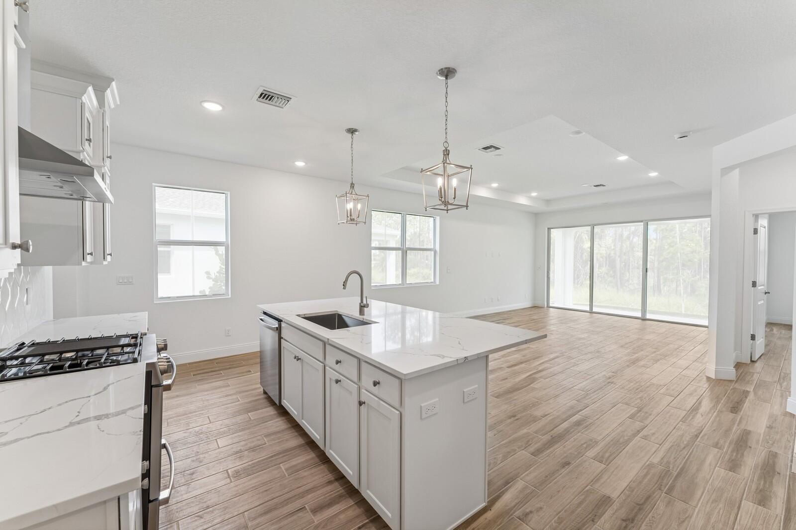 10259 Dreamweaver Road, Unit 31 Port St. Lucie, FL 34987 - Photo 14 of 45 Kitchen, Great Room & Dining Area