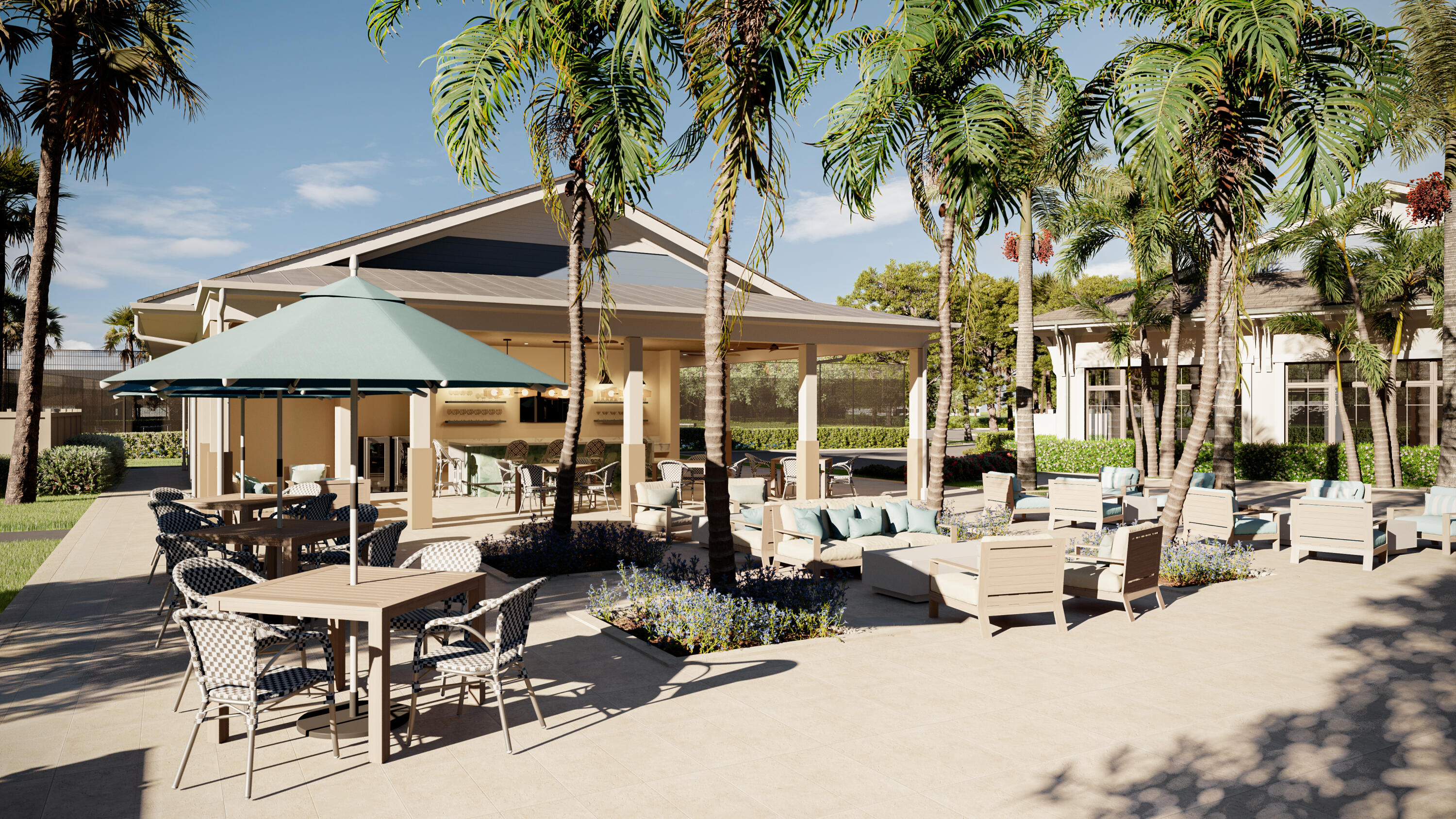10259 Dreamweaver Road, Unit 31 Port St. Lucie, FL 34987 - Photo 43 of 45 Under Roof Cabana