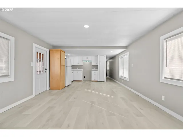 a view of a closet area