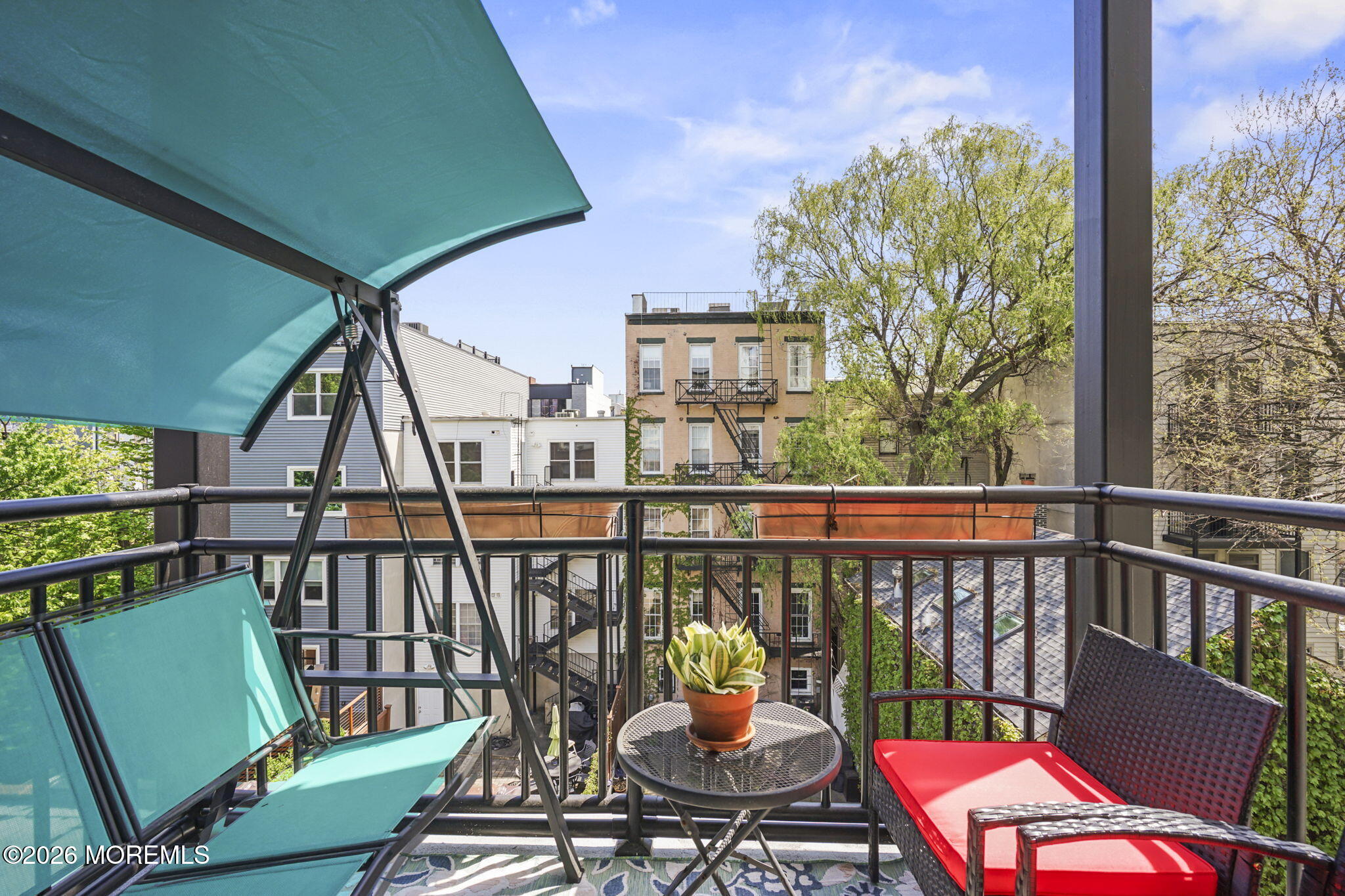 87 Jackson Street, Unit 4B Hoboken, NJ 07030 - Photo 22 of 29 balcony