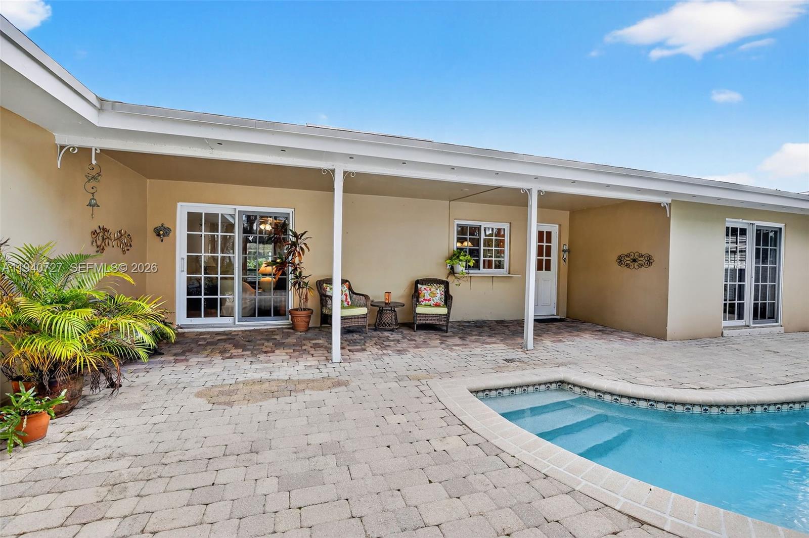 280 Southwest 63rd Avenue Plantation, FL 33317 - Photo 41 of 53 a view of a house with backyard