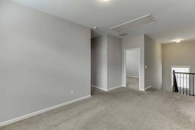 a view of empty room