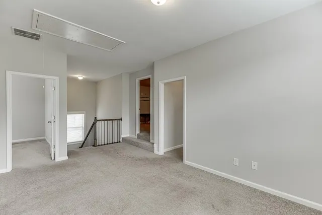 a view of empty room