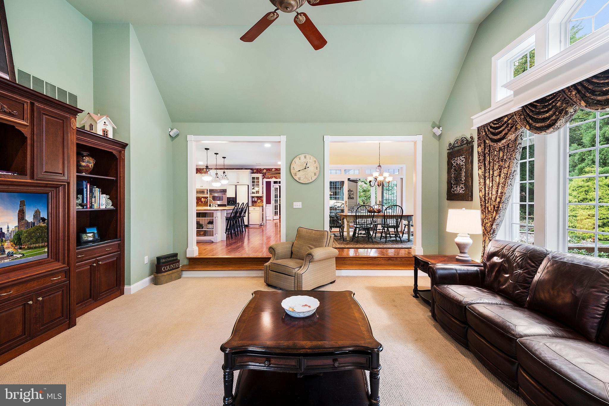 6 Rigby Court Garnet Valley, PA 19060 - Photo 12 of 62 Family Room with Custom Built-ins