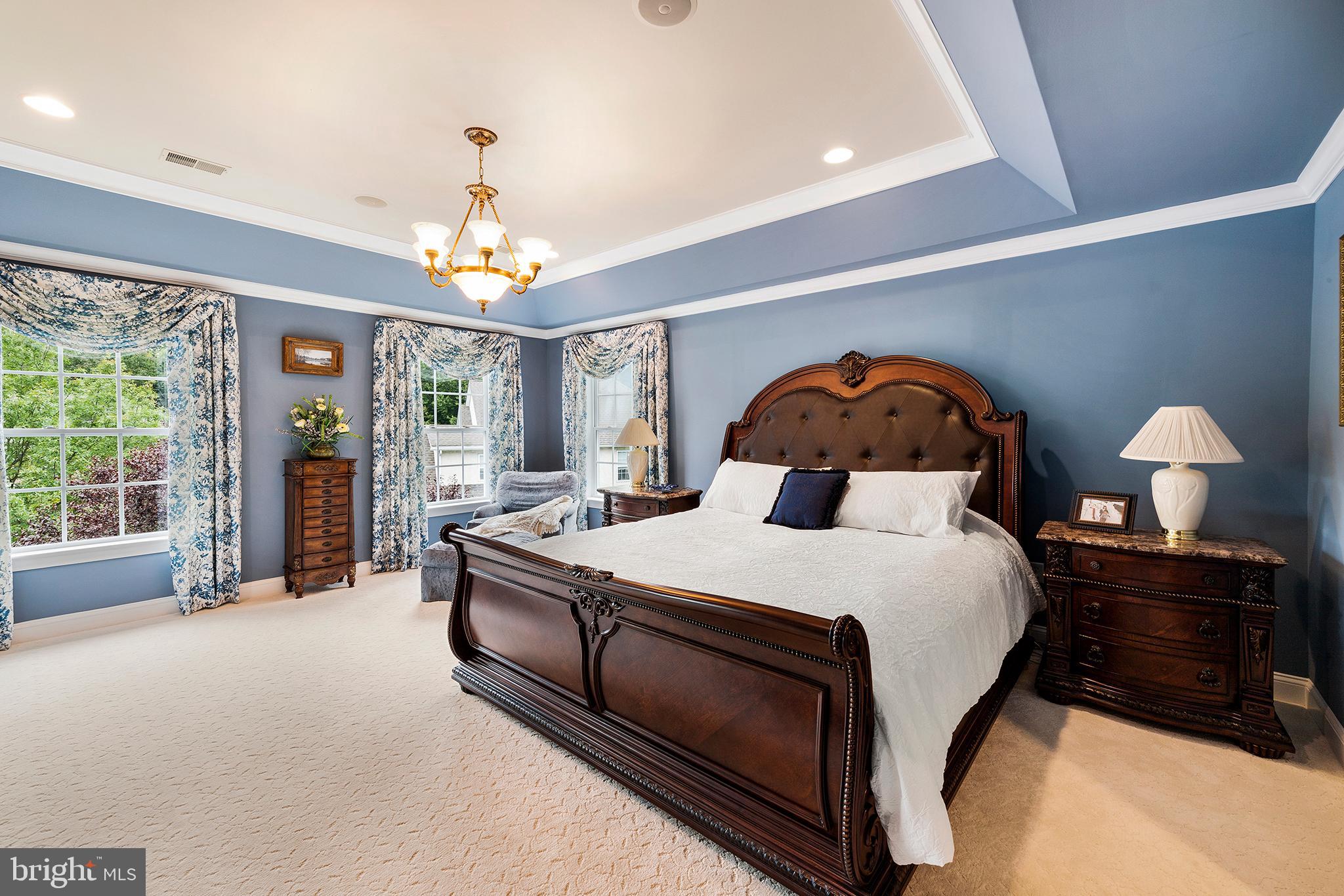 6 Rigby Court Garnet Valley, PA 19060 - Photo 20 of 62 Master Bedroom with Tray Ceiling