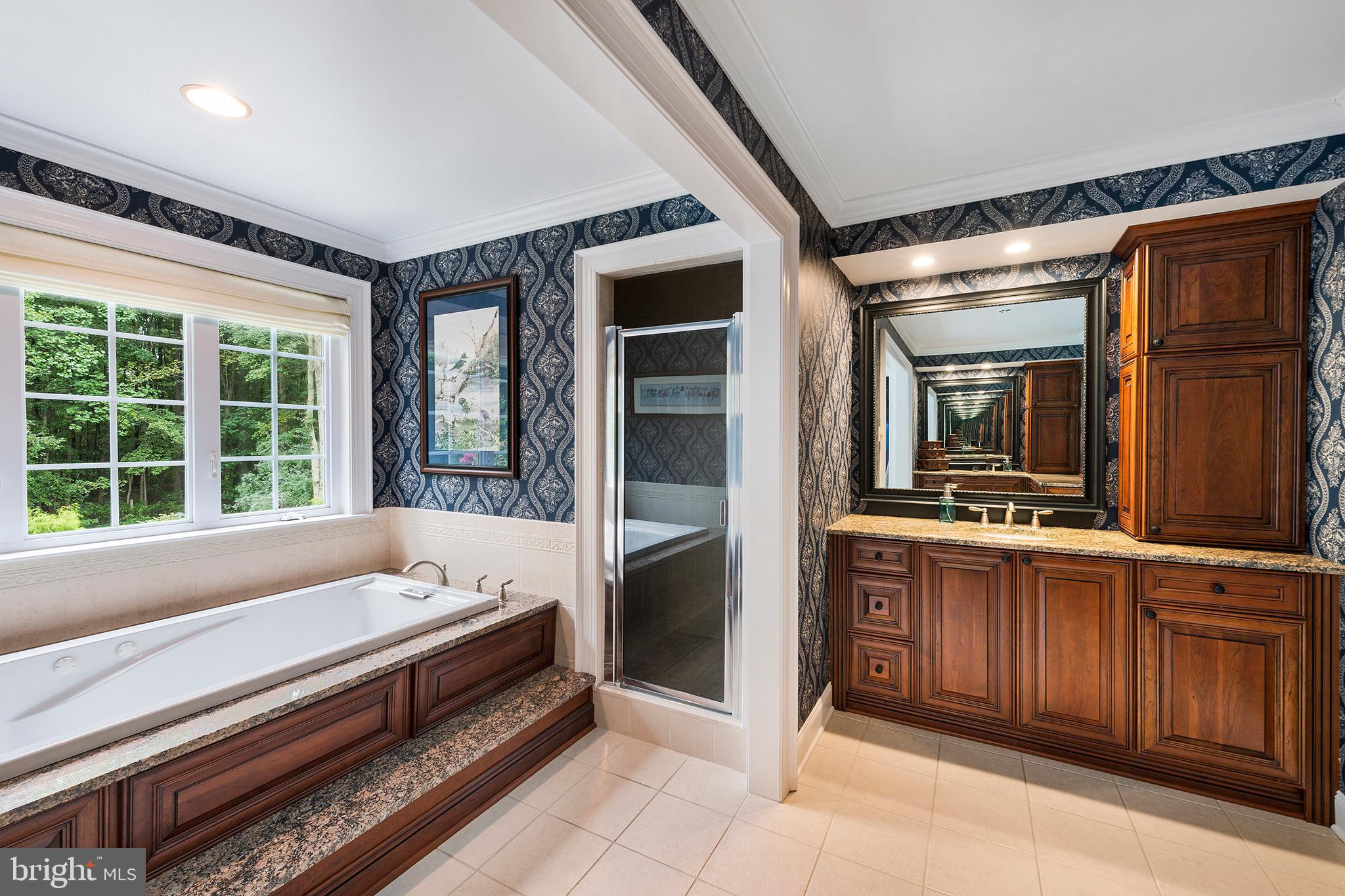 6 Rigby Court Garnet Valley, PA 19060 - Photo 26 of 62 Jetted Tub, Shower & His Vanity