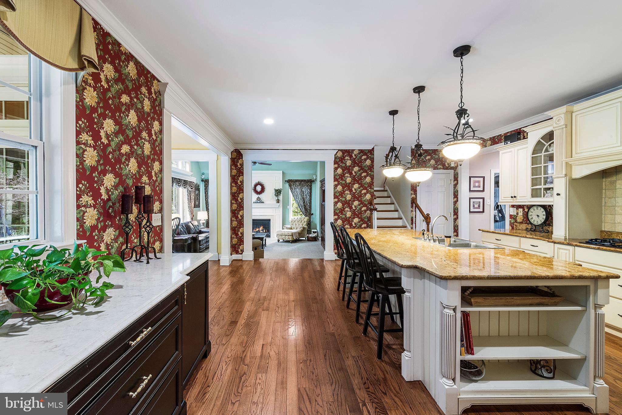 6 Rigby Court Garnet Valley, PA 19060 - Photo 5 of 62 Beverage Bar in the Gourmet Kitchen