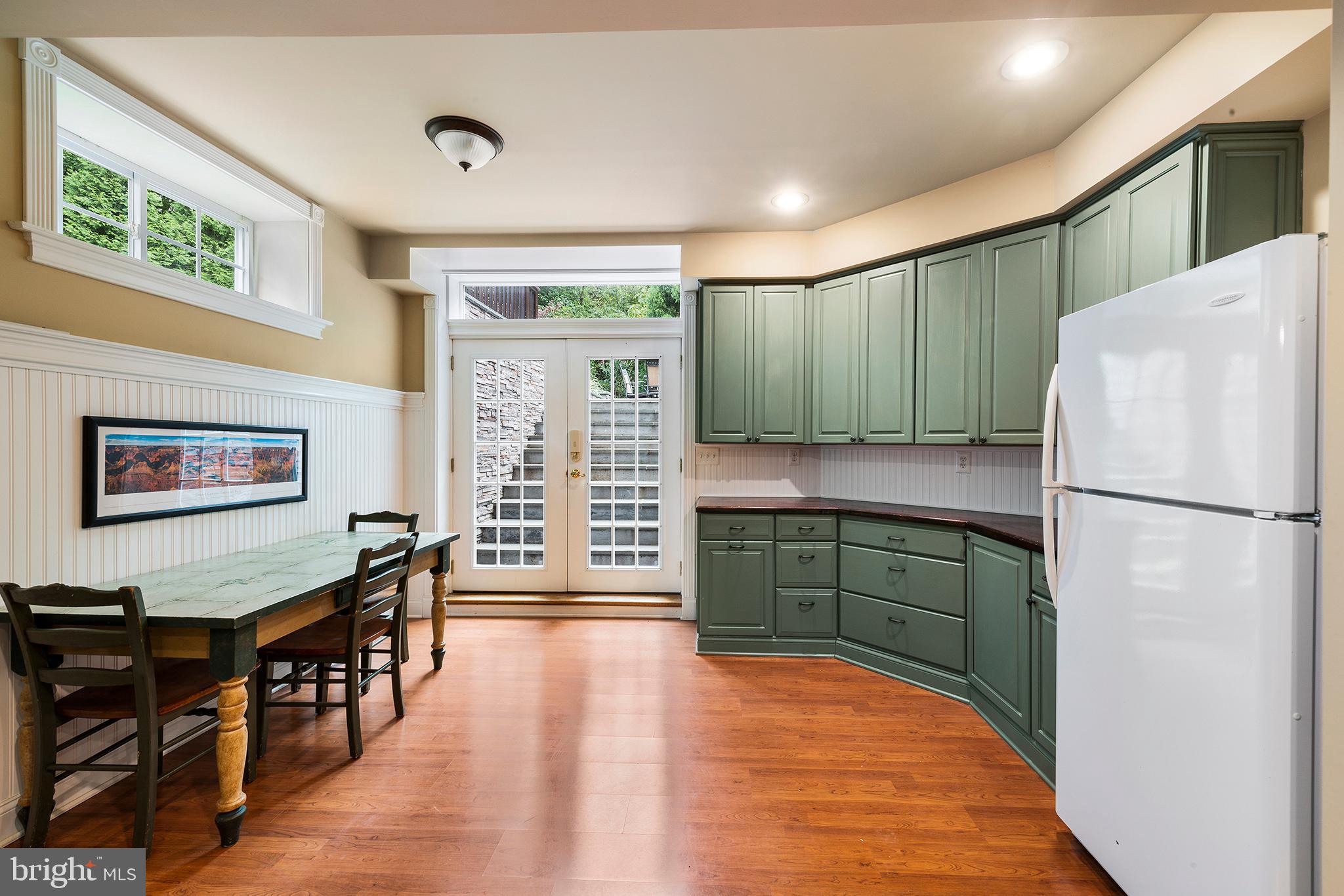 6 Rigby Court Garnet Valley, PA 19060 - Photo 41 of 62 Kitchenette w/ Patio Doors to Backyard