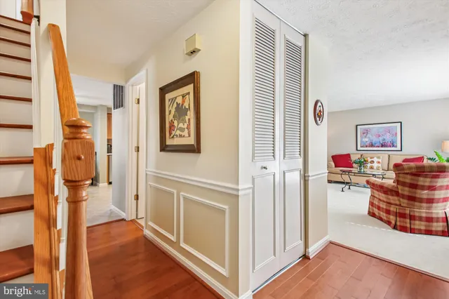 a view of a living room