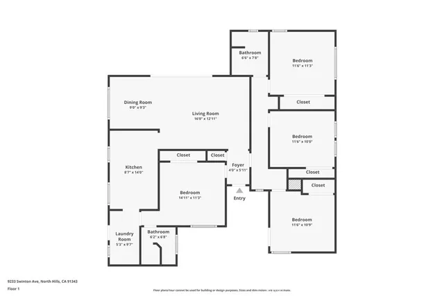 a picture of a floor plan